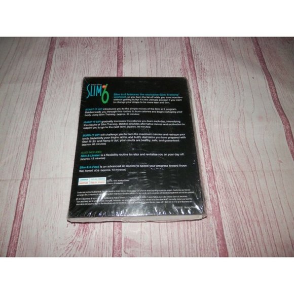 NEW Debbie Siebers' Slim In 6 by Beachbody Home Fitness Workout Cardio DVD 3654 - Picture 2 of 5